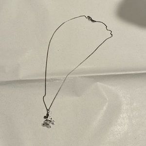 Sterling silver Disney brand Mickey Mouse Necklace